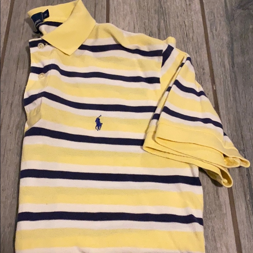 Ralph Lauren Polo Men’s Yellow/Navy/White